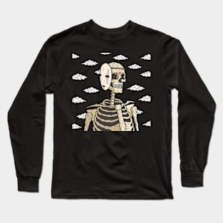 Skeleton Ninja Long Sleeve T-Shirt